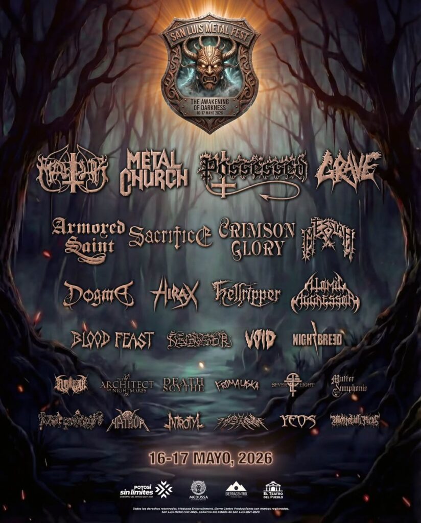 El San Luis Metal Fest anuncia su cartel definitivo