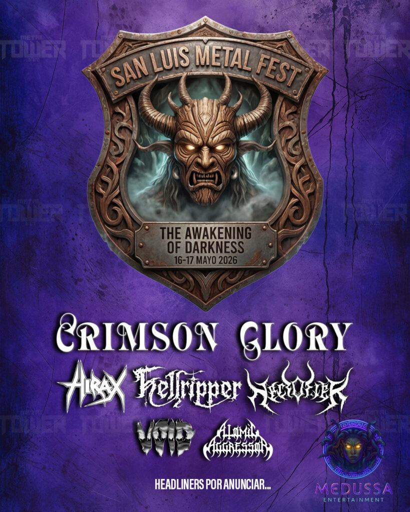 Cartel de bandas confirmadas para el San Luis Metal Fest 2026