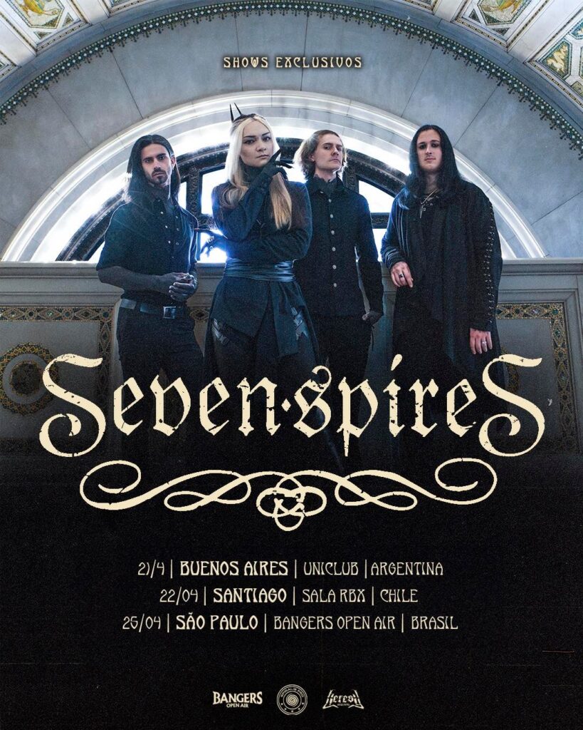 Seven Spires realizará un micro tour por Sudamérica