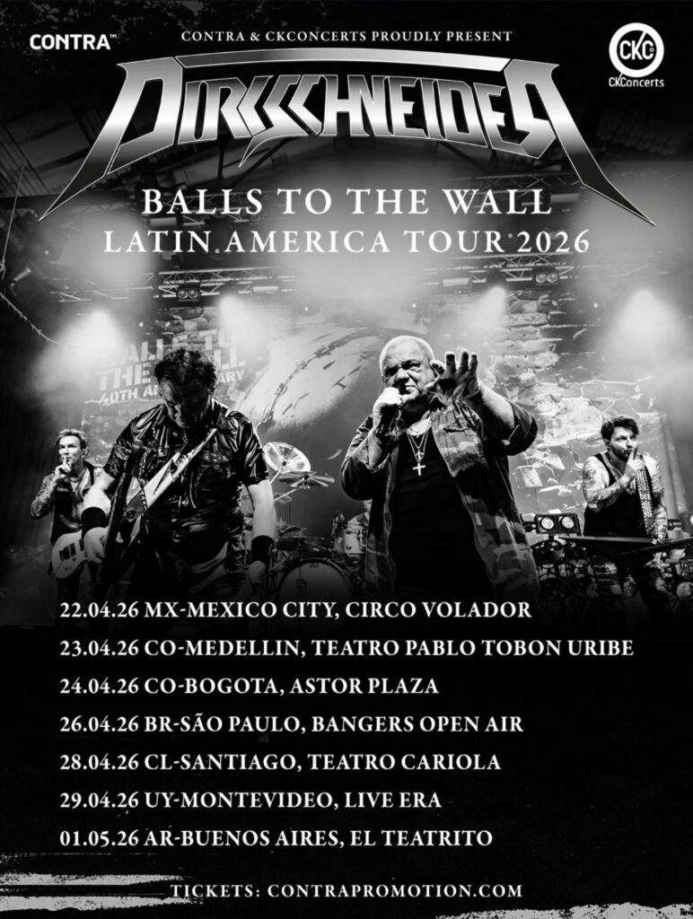 Dirkschneider traerá su gira de 40 aniversario a México y Latinoamérica