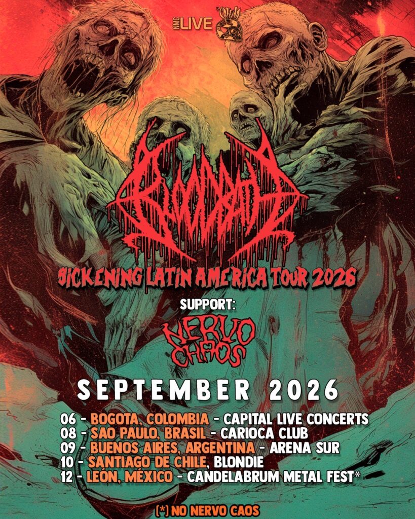 Bloodbath prepara una gira por Latinoamérica en 2026
