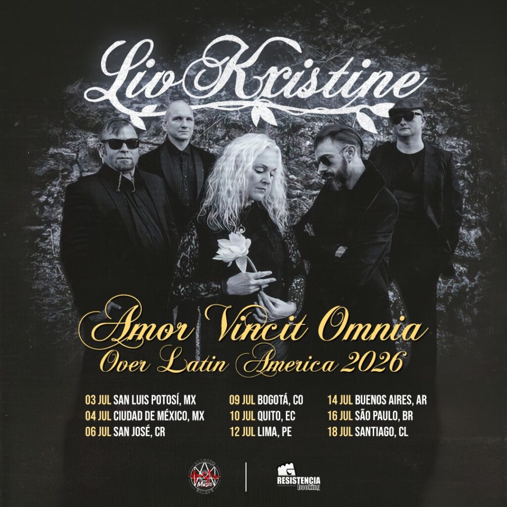 Liv Kristine llegará a Latinoamérica en julio de 2026