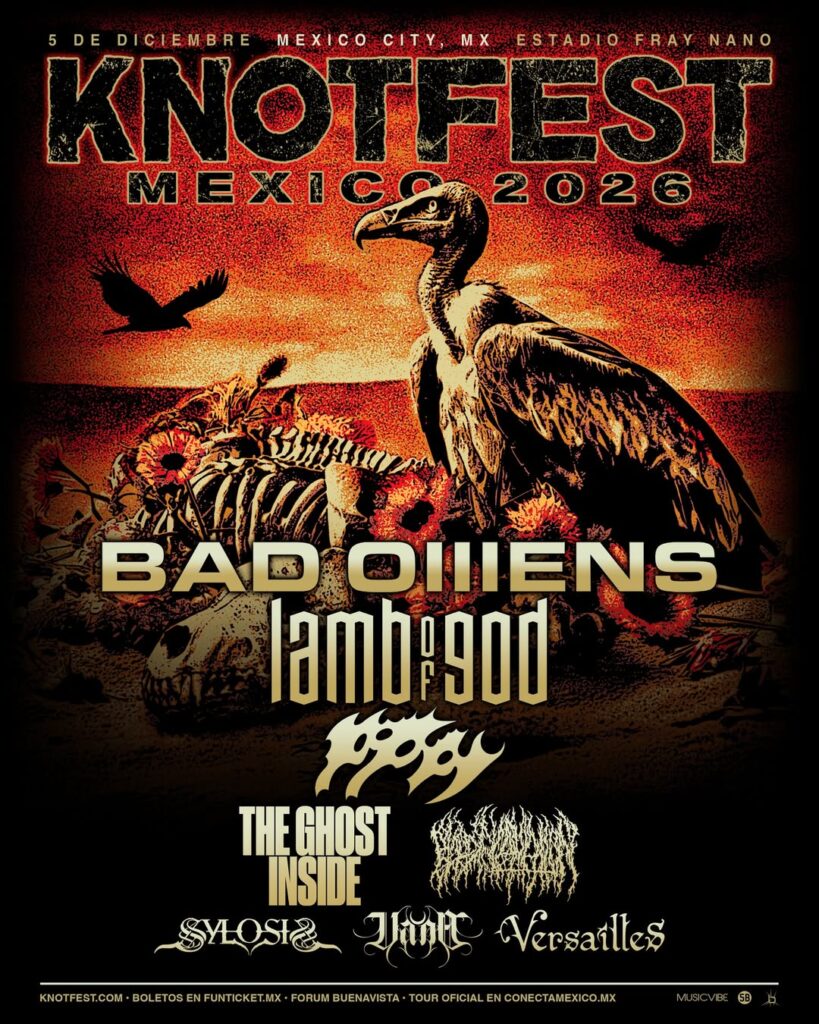 Knotfest México ya tiene bandas confirmadas