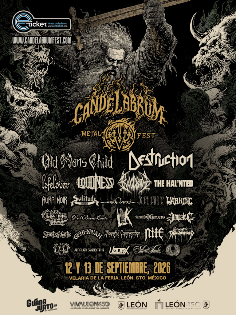 el cartel de la quinta edición del Candelabrum Metal Fest está oficialmente completo