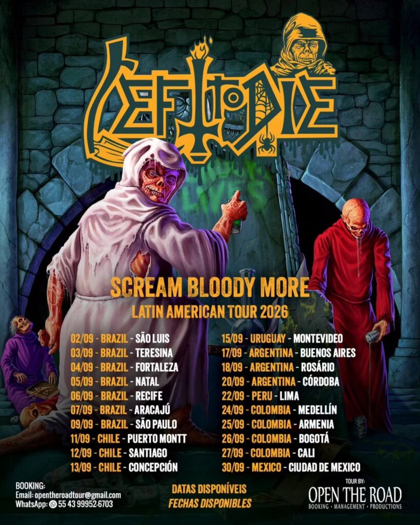 Left To Die llegará a México y Latinoamérica