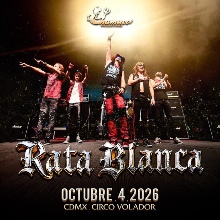 Rata Blanca en CDMX, México 2026