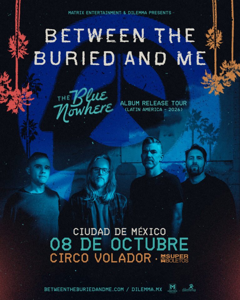 Between the Buried and Me en CDMX Mexico 2026