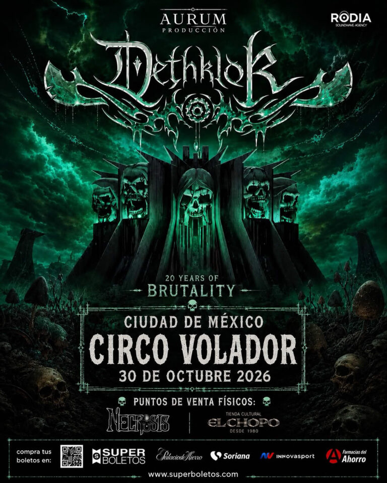 Dethklok en CDMX 2026