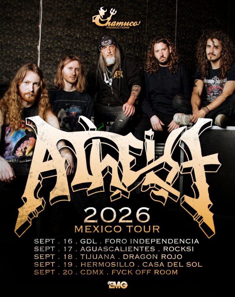 Atheist regresará a suelo mexicano en septiembre de 2026