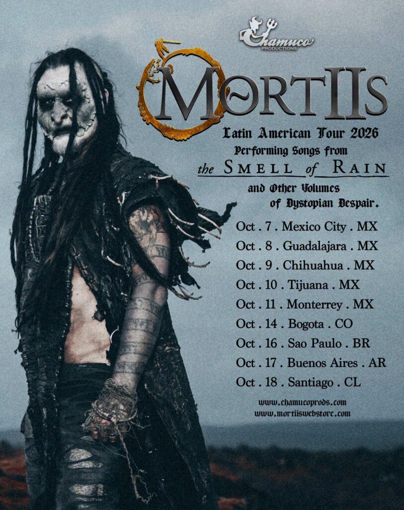 Mortiis recorrerá México Colombia Brasil Argentina y Chile