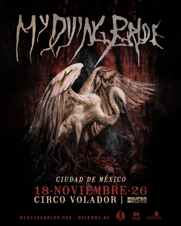 My Dying Bride en CDMX México 2026