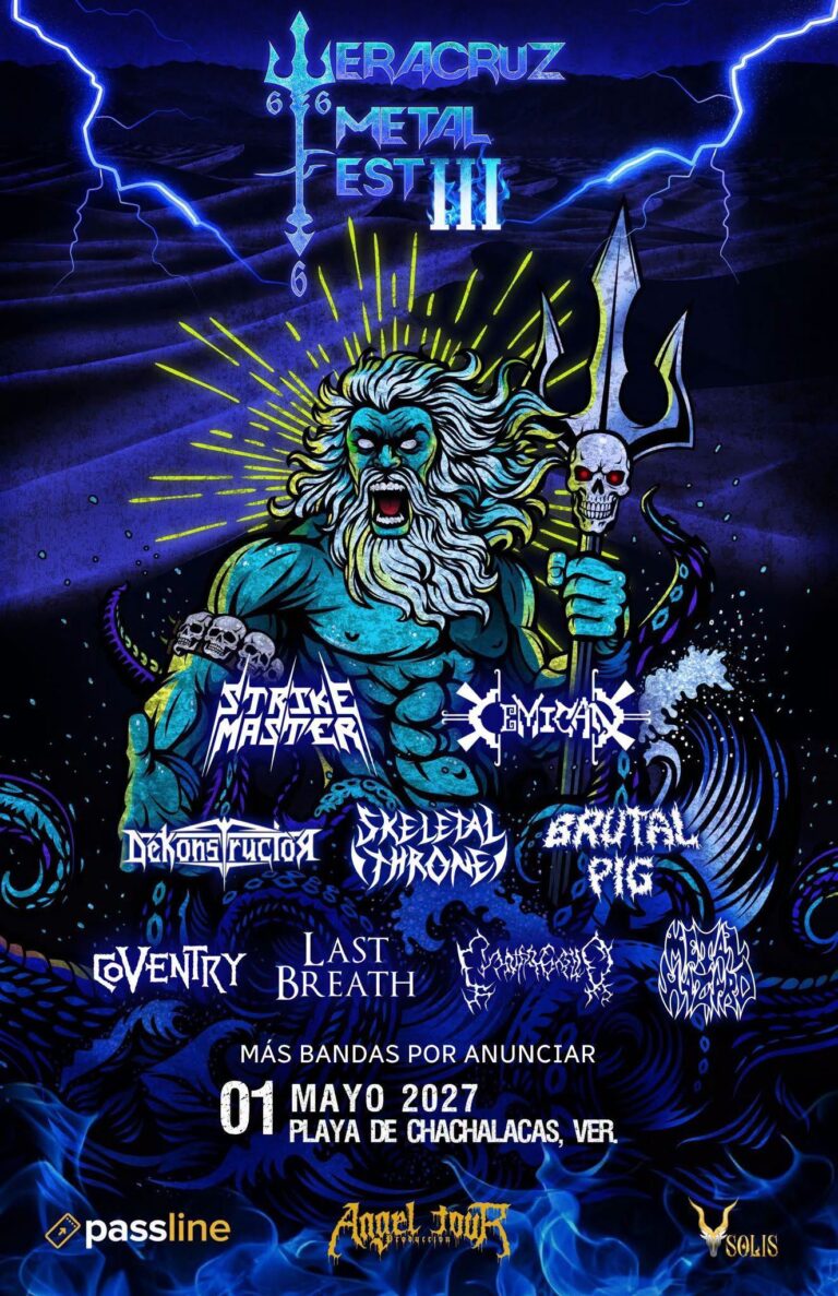 Veracruz Metal Fest III – 2027; Bandas Confirmadas, Fechas, Boletos y Sede