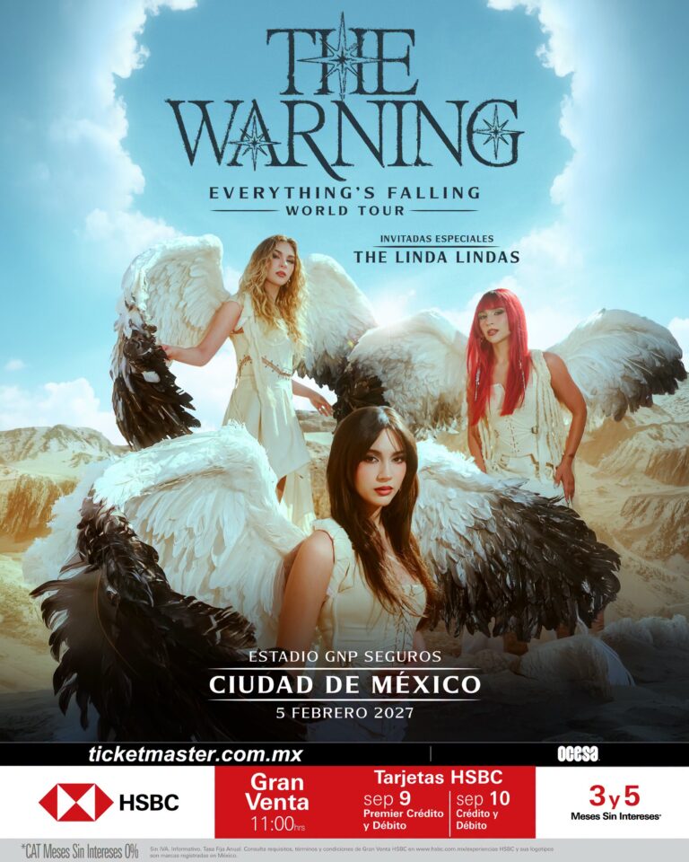 The Warning en CDMX – Estadio GNP Seguros – 2027