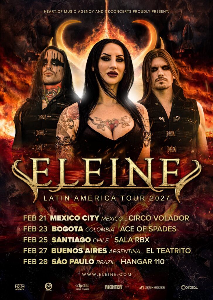 Eleine confirmó su gira debut por Latinoamérica