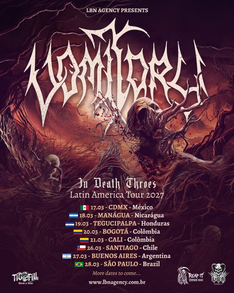 Vomitory confirmaron su regreso a Latinoamérica
